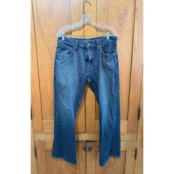 Levi's Bootcut Dark Wash Jeans - 34 x 30 - Picture 1 of 4